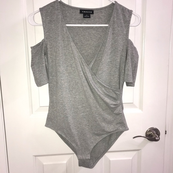 Trouve off the shoulder bodysuit - Picture 1 of 3